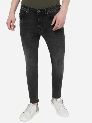 Night Grey Washed Rider Fit Jeans | JadeBlue