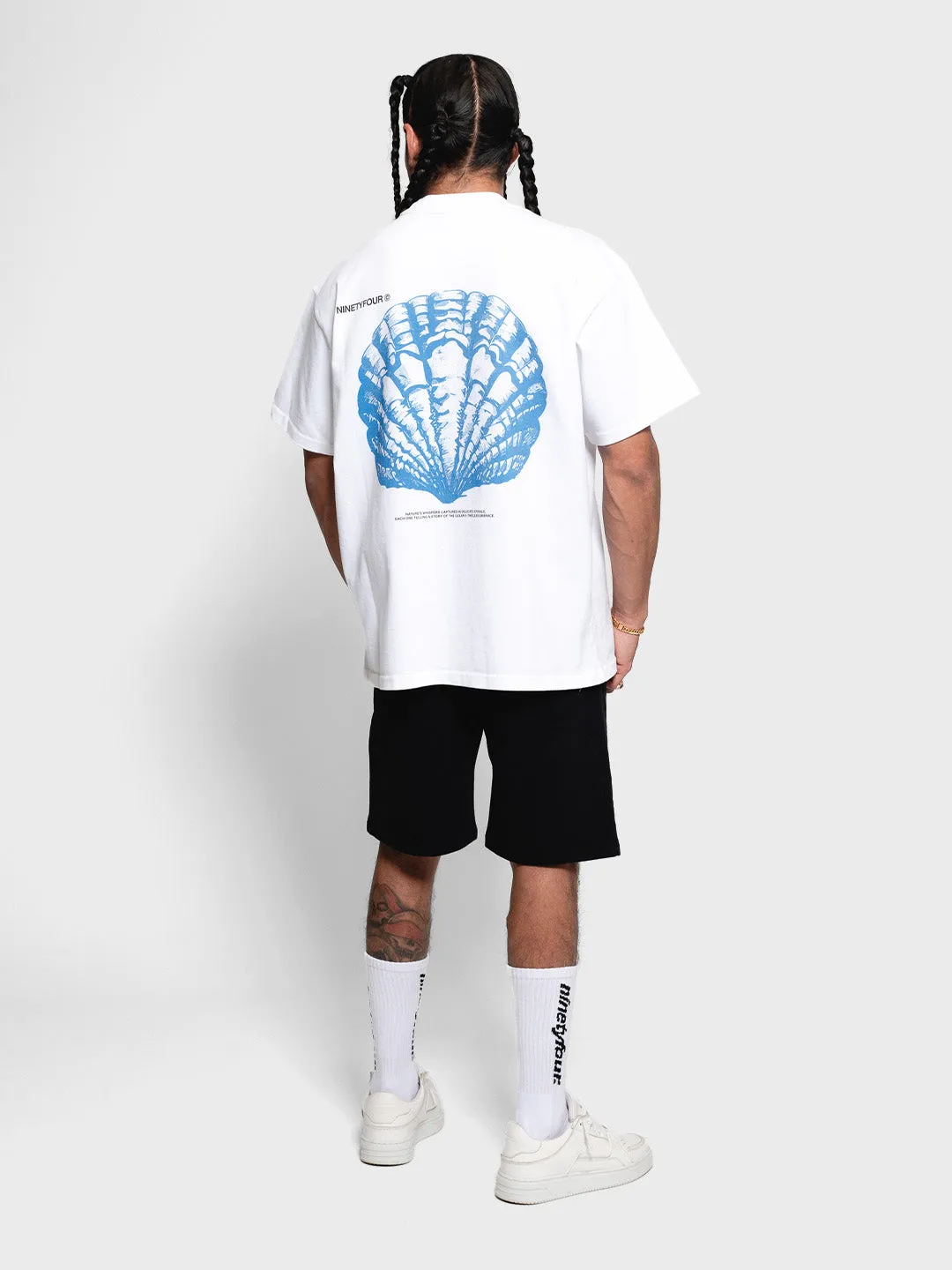 Ninetyfour Echoes T-Shirt | White