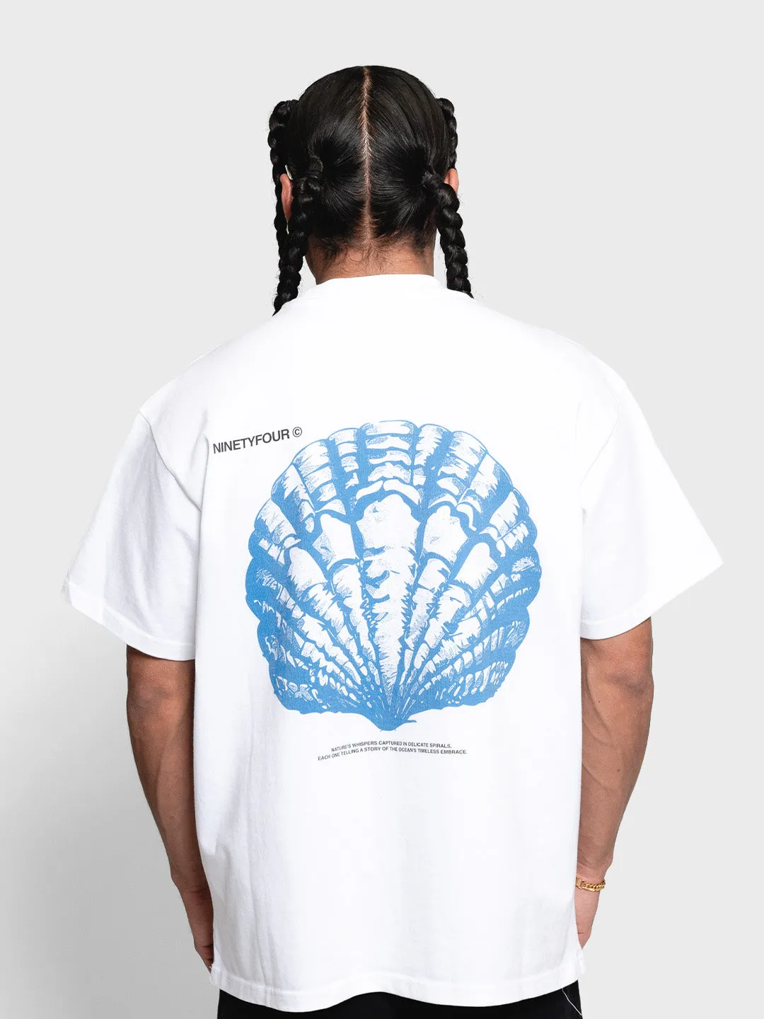 Ninetyfour Echoes T-Shirt | White