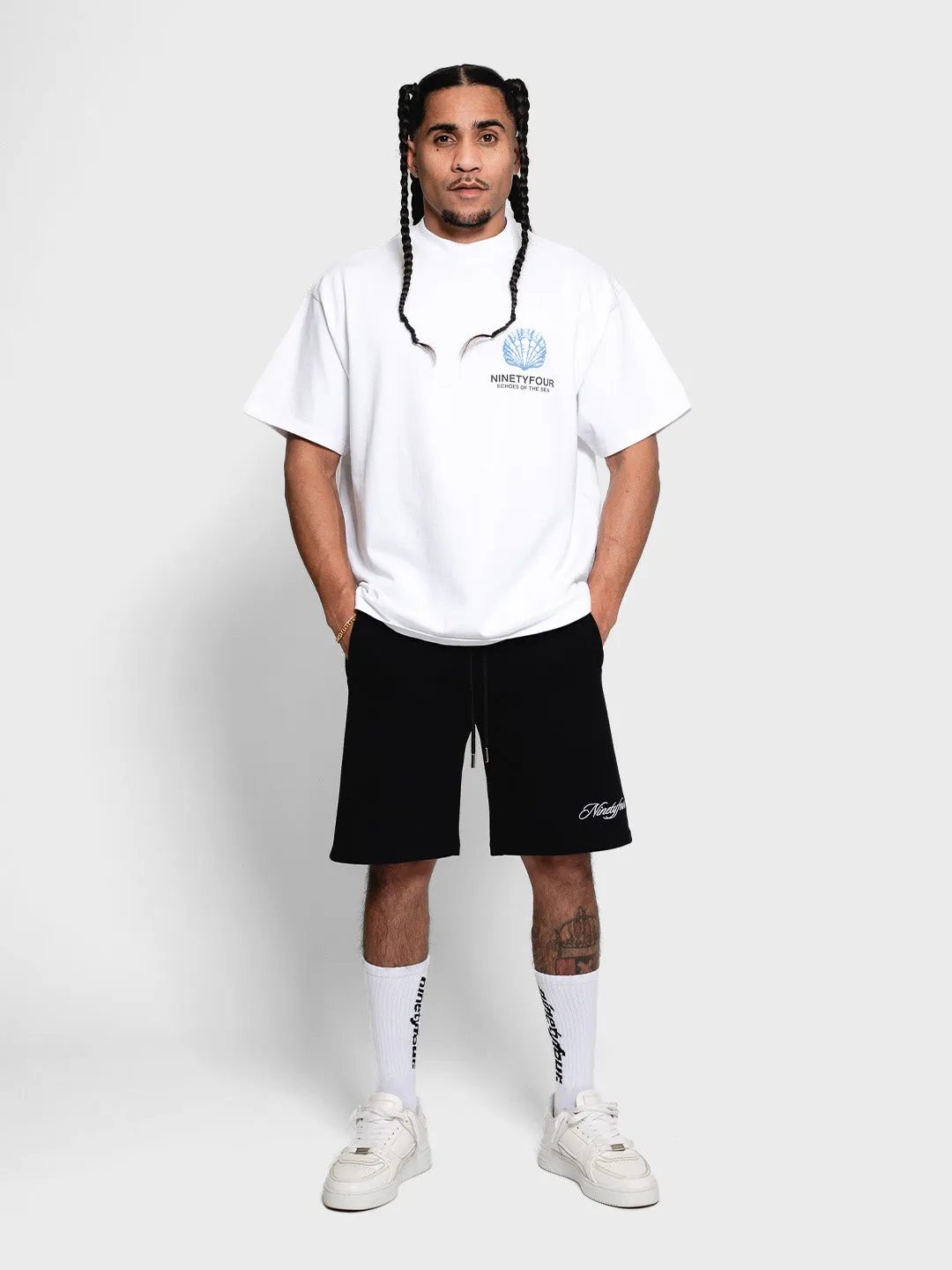 Ninetyfour Echoes T-Shirt | White