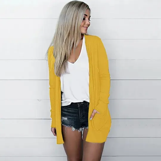 Nomadic Soul-Her Cardigan Jackets with Pockets