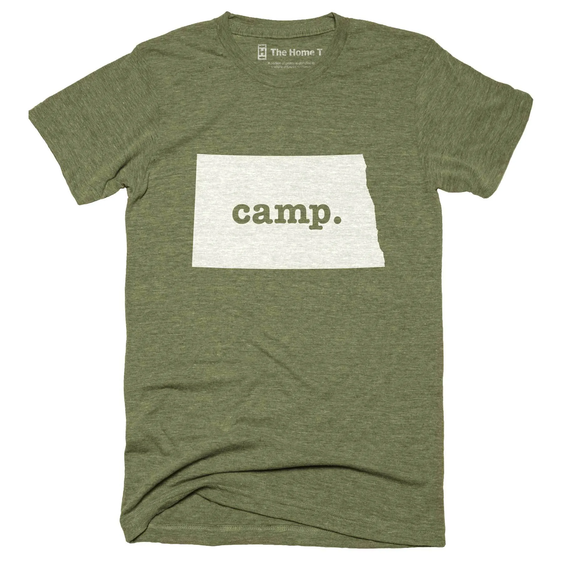 North Dakota Camp Home T-Shirt