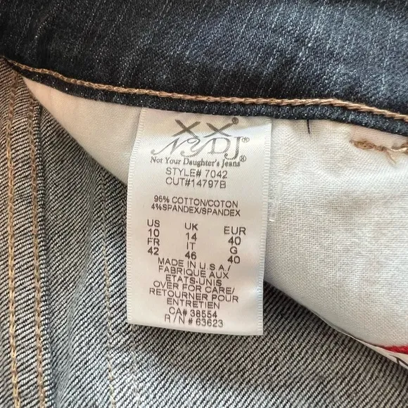 Not Your Daughter’s Jeans. (NYDJ)  Capri Length. Tummy Tuck. High Rise. NEW!