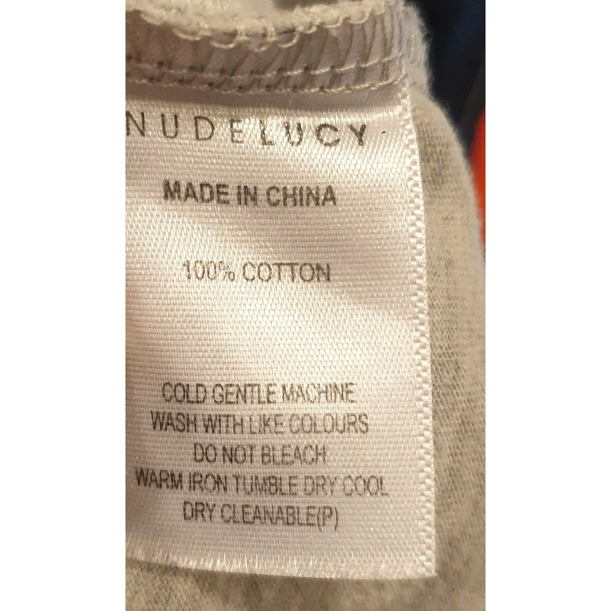 Nude Lucy grey sleeveless top size L (small fit, best fits size 12)