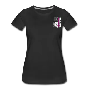 Nurse Flag Women’s Premium T-Shirt (CK1392) Updated 