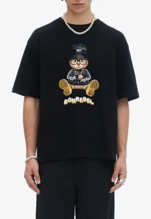 NY Bear Print T-shirt