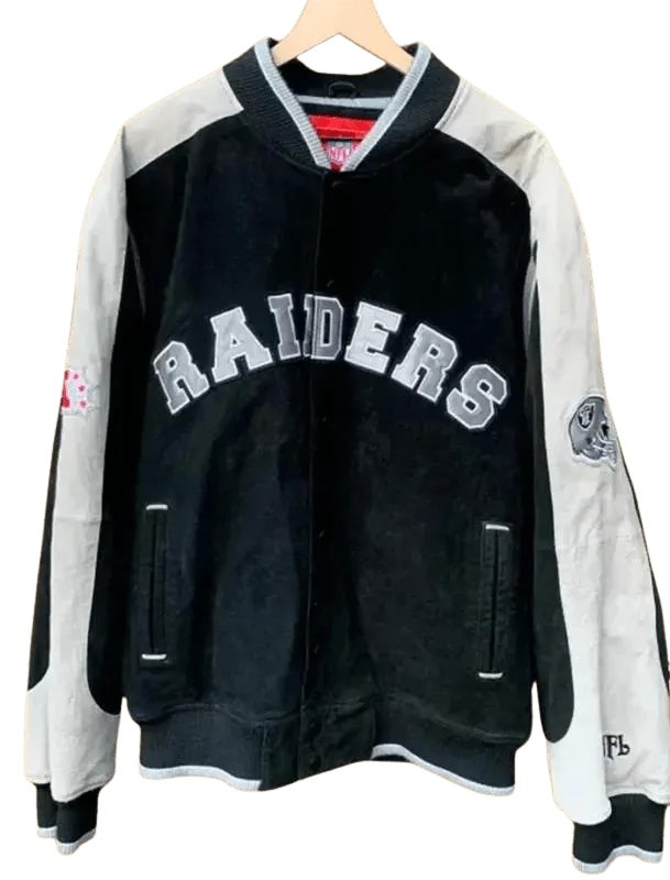 Oakland Raiders Suede Jacket