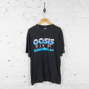 Oasis 2008 World Tour  T Shirt - Black - XL