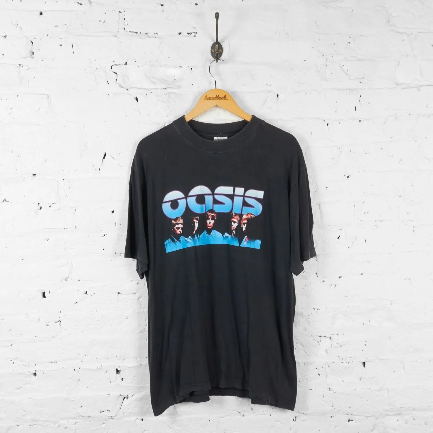 Oasis 2008 World Tour  T Shirt - Black - XL