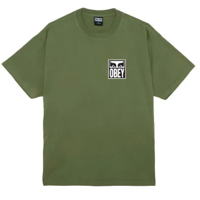 Obey eyes icon 2 Moss green Tee