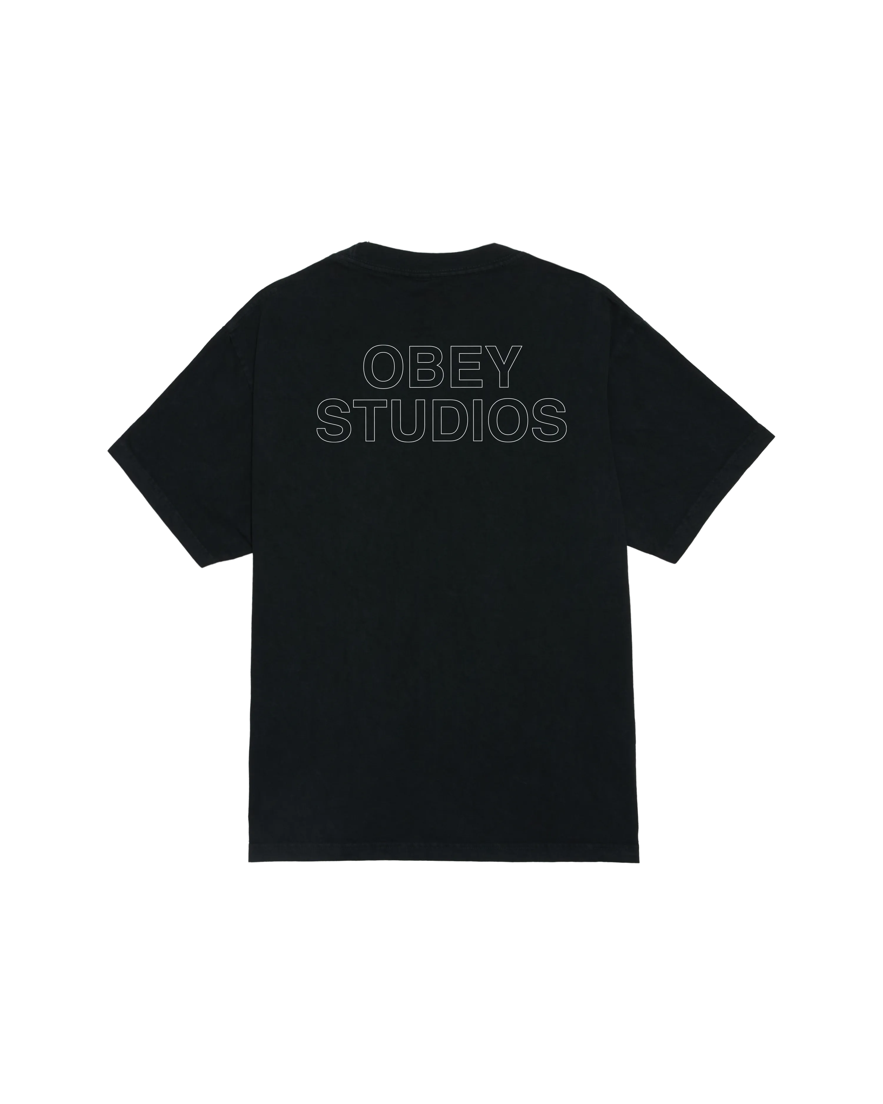 OBEY STUDIOS OUTLINE PIGMENT T-SHIRT