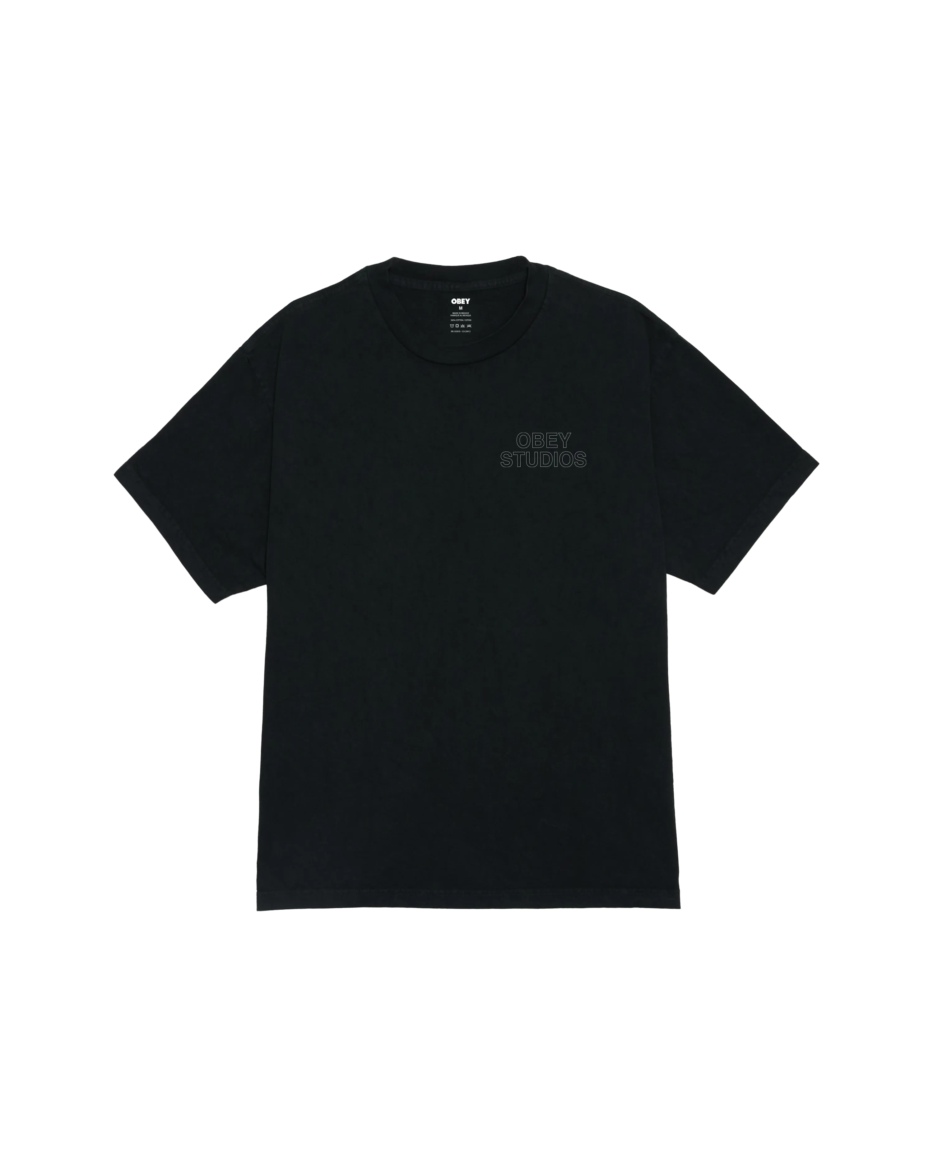 OBEY STUDIOS OUTLINE PIGMENT T-SHIRT