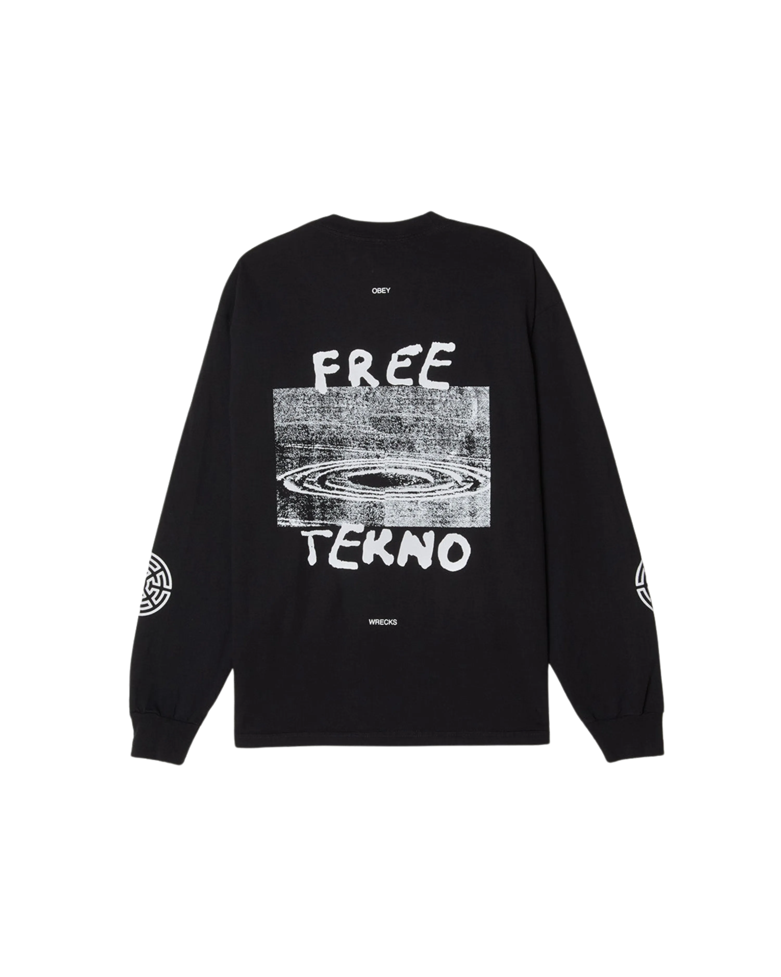 OBEY x FREE TEKNO HEAVYWEIGHT LS CLASSIC T-SHIRT