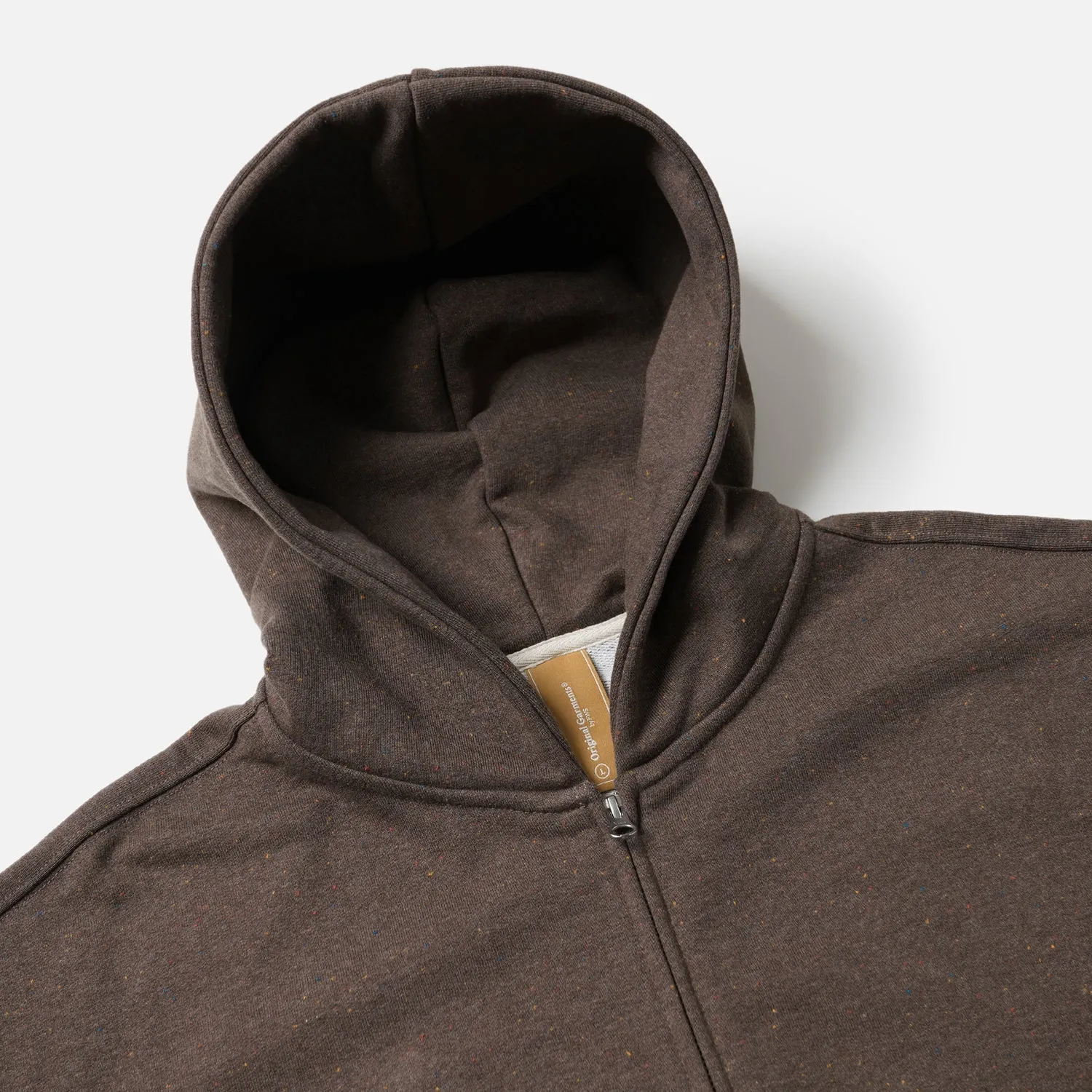 OG BOCACI HEAVYWEIGHT HOOD ZIPUP PARKA - COCOA