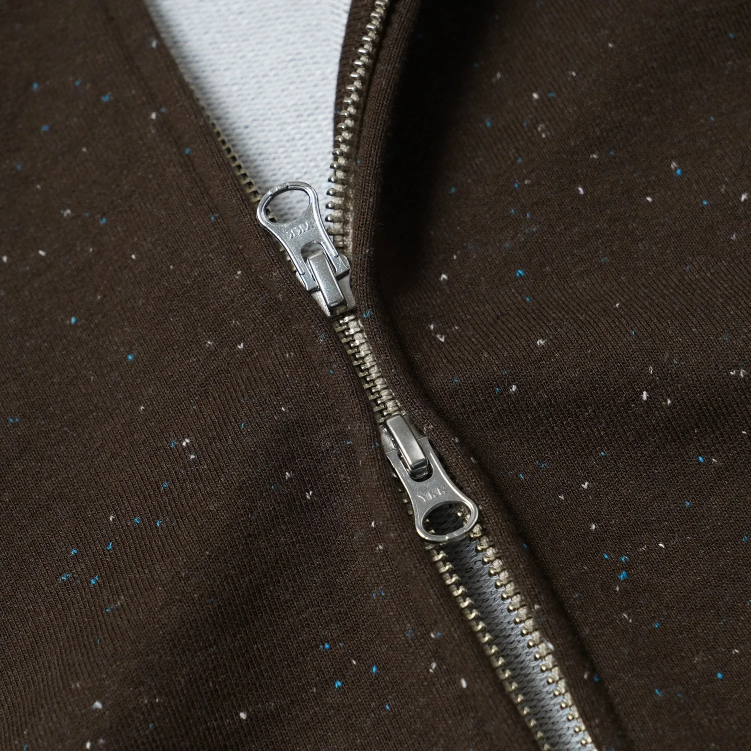 OG BOCACI HEAVYWEIGHT HOOD ZIPUP PARKA - DARK BROWN