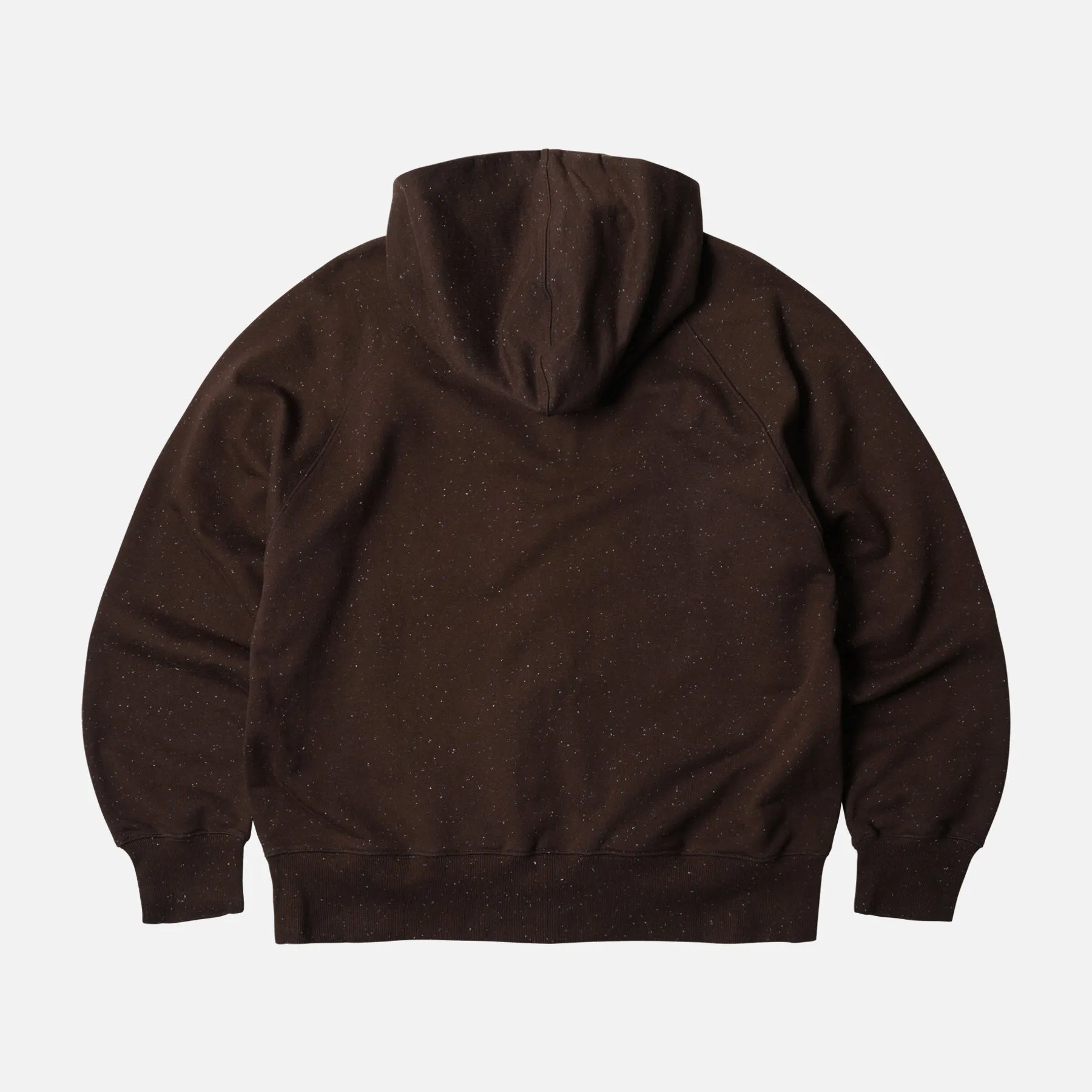 OG BOCACI HEAVYWEIGHT HOOD ZIPUP PARKA - DARK BROWN