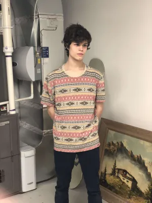 On The Byas Tribal Tee Size XL