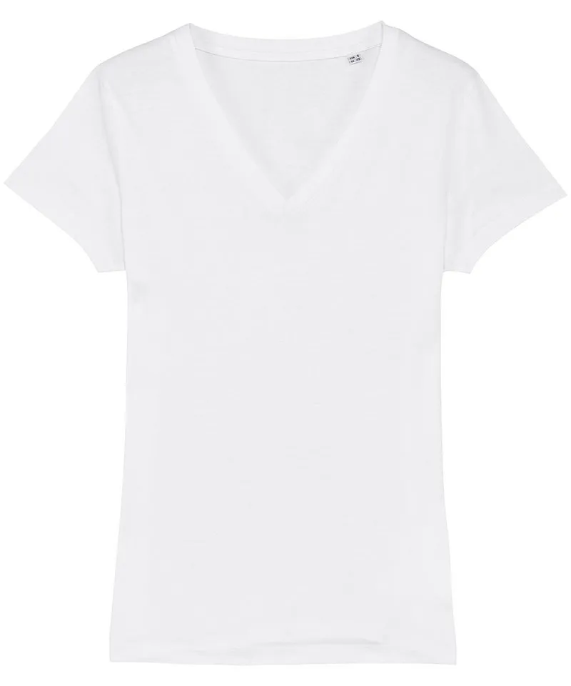 Organic Colours V-neck T-shirt Womens