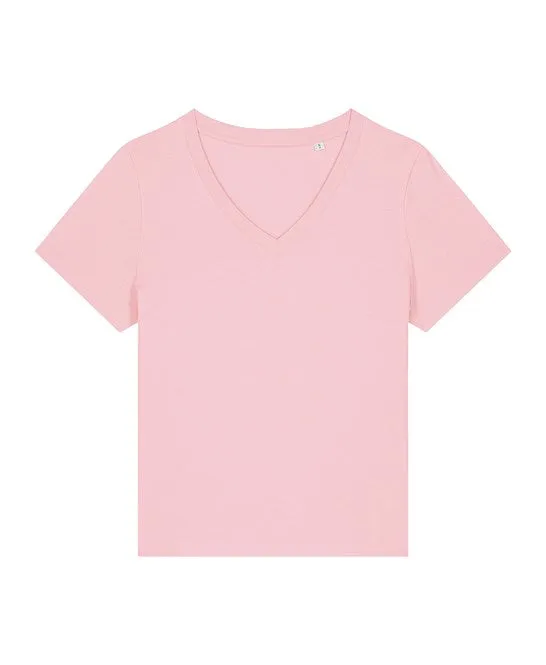 Organic Colours V-neck T-shirt Womens