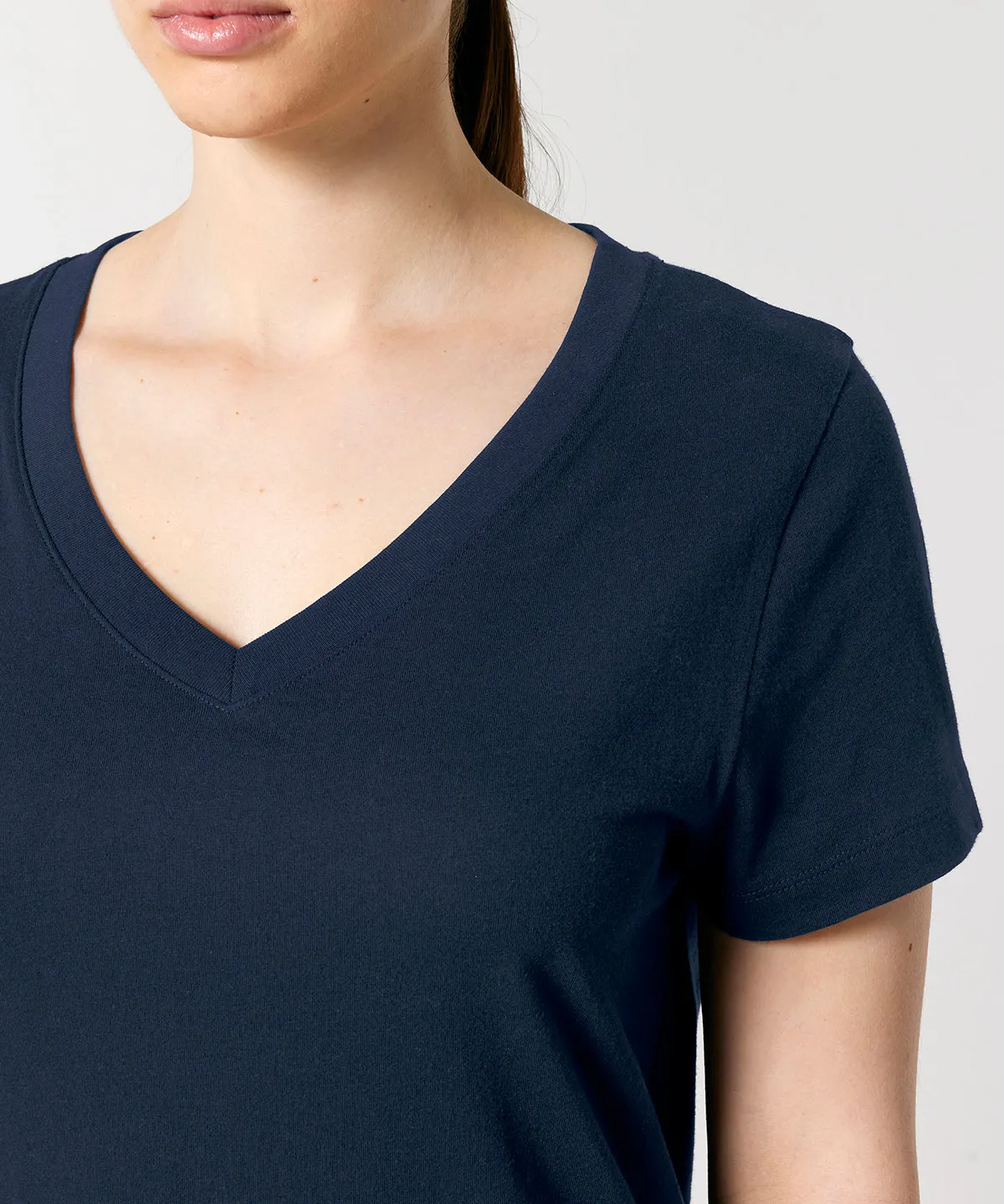 Organic Colours V-neck T-shirt Womens