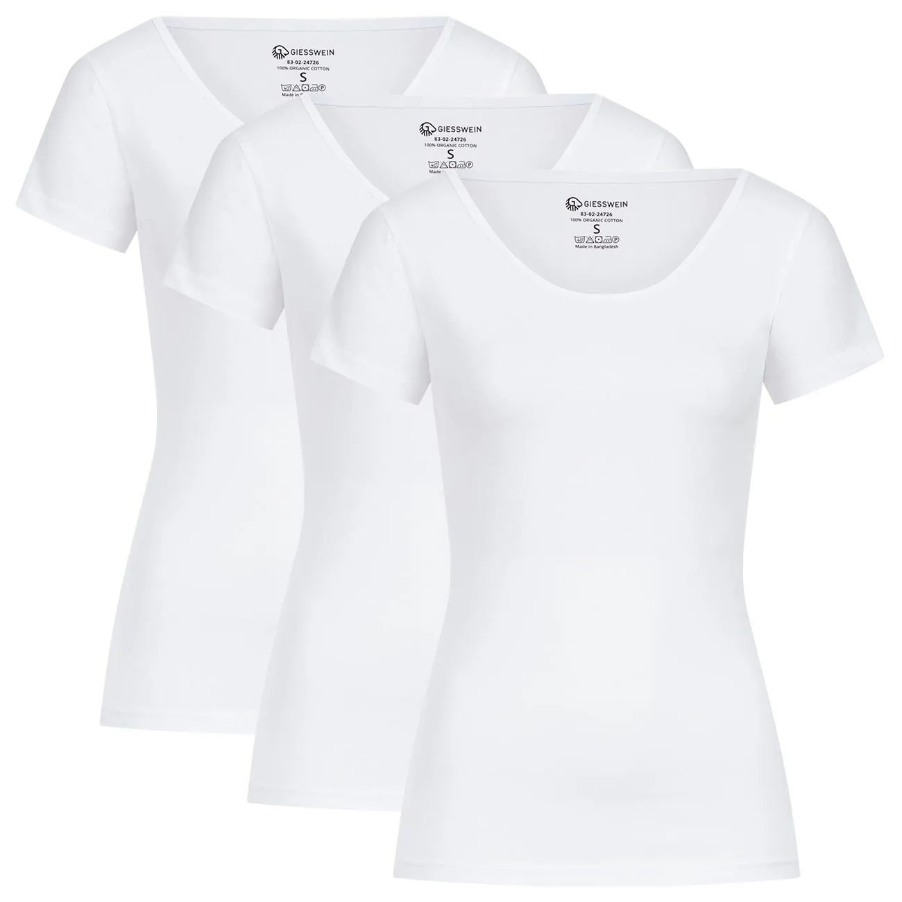Organic T-Shirt Women (Pack of three)