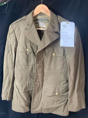 Original WW2 US Army Class A Dress Jacket 1943 - Private Ryan Prop - 38" Short