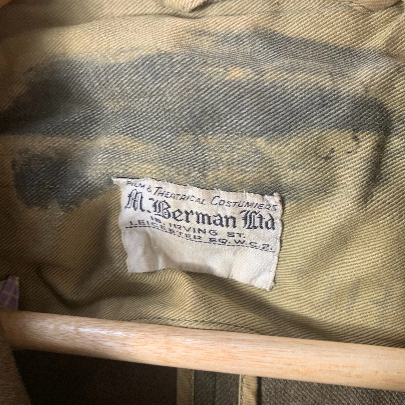 Original WW2 US Army Class A Dress Jacket 1943 - Private Ryan Prop - 38" Short