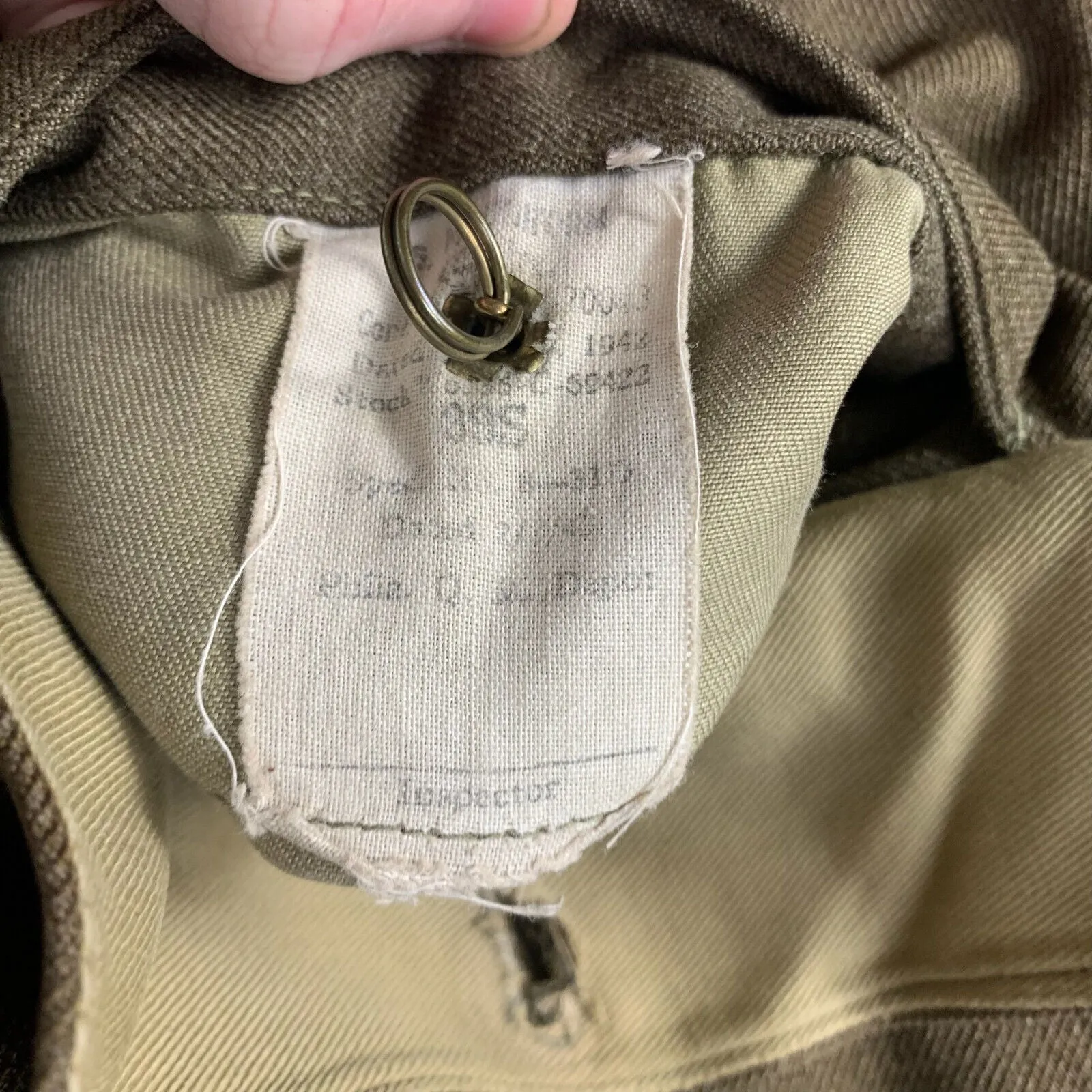 Original WW2 US Army Class A Dress Jacket 1943 - Private Ryan Prop - 38" Short
