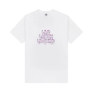 Other Side Store 'Live Laugh Linguine' Tee - White