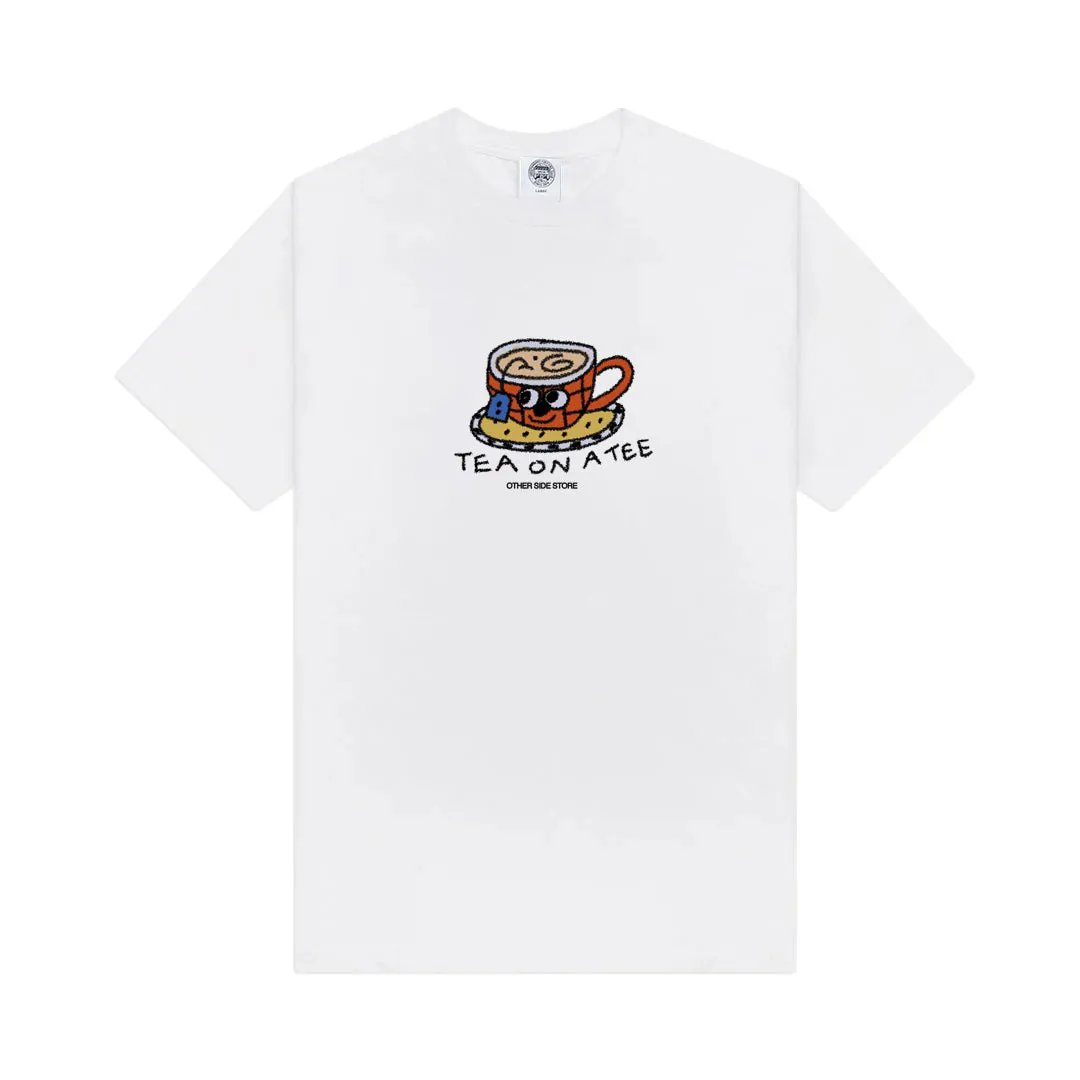 Other Side Store 'Tea on a Tee' Tee - White