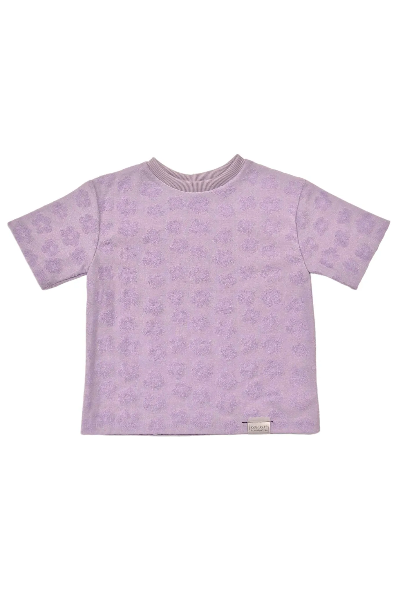 Oversize T-Shirt | Lavender Macaron Flowers