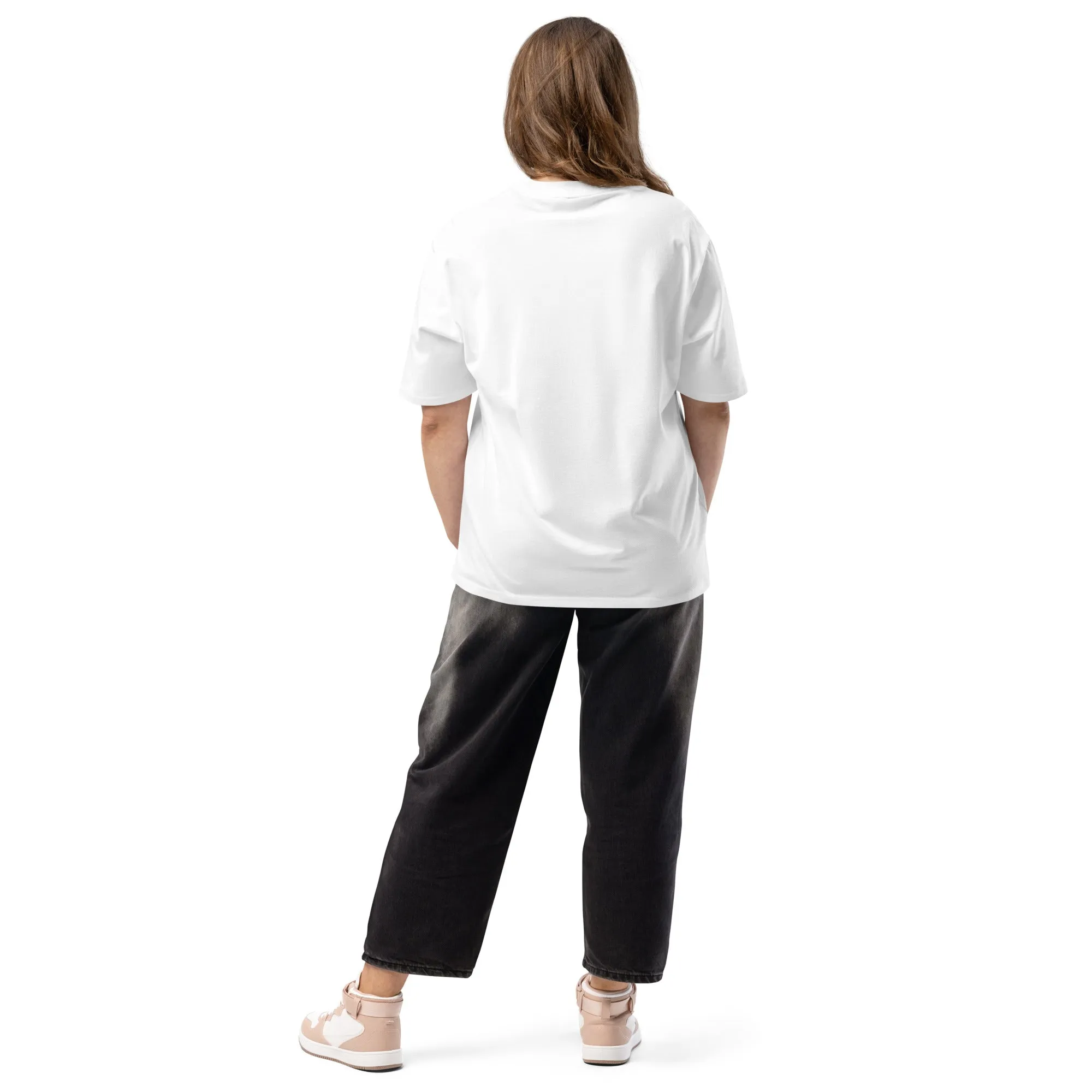 Oversized heavyweight t-shirt Size from S to 3XL