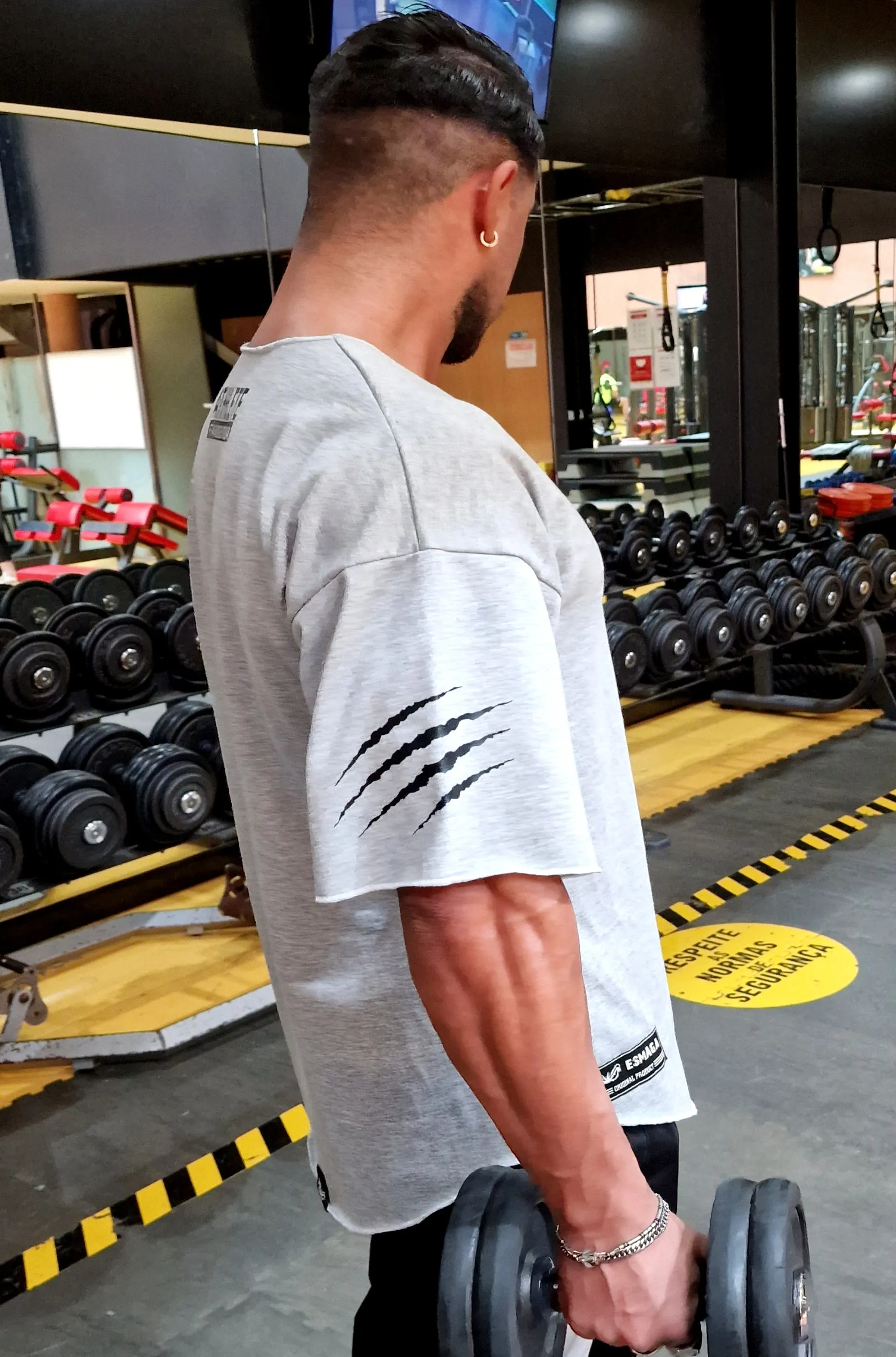 Oversized Old School Grey (Personalizável)