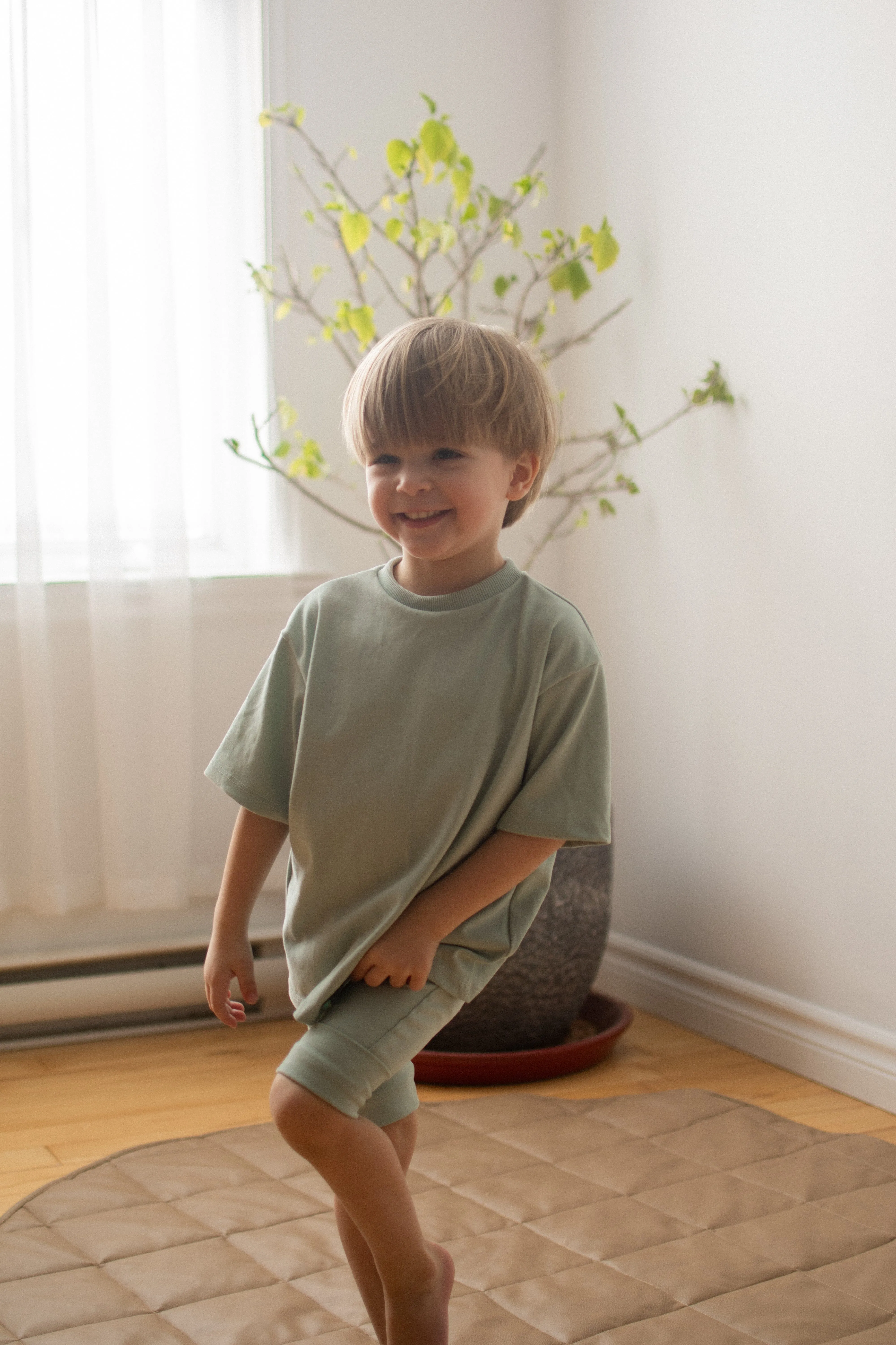Oversized T-Shirt | Minted Sage