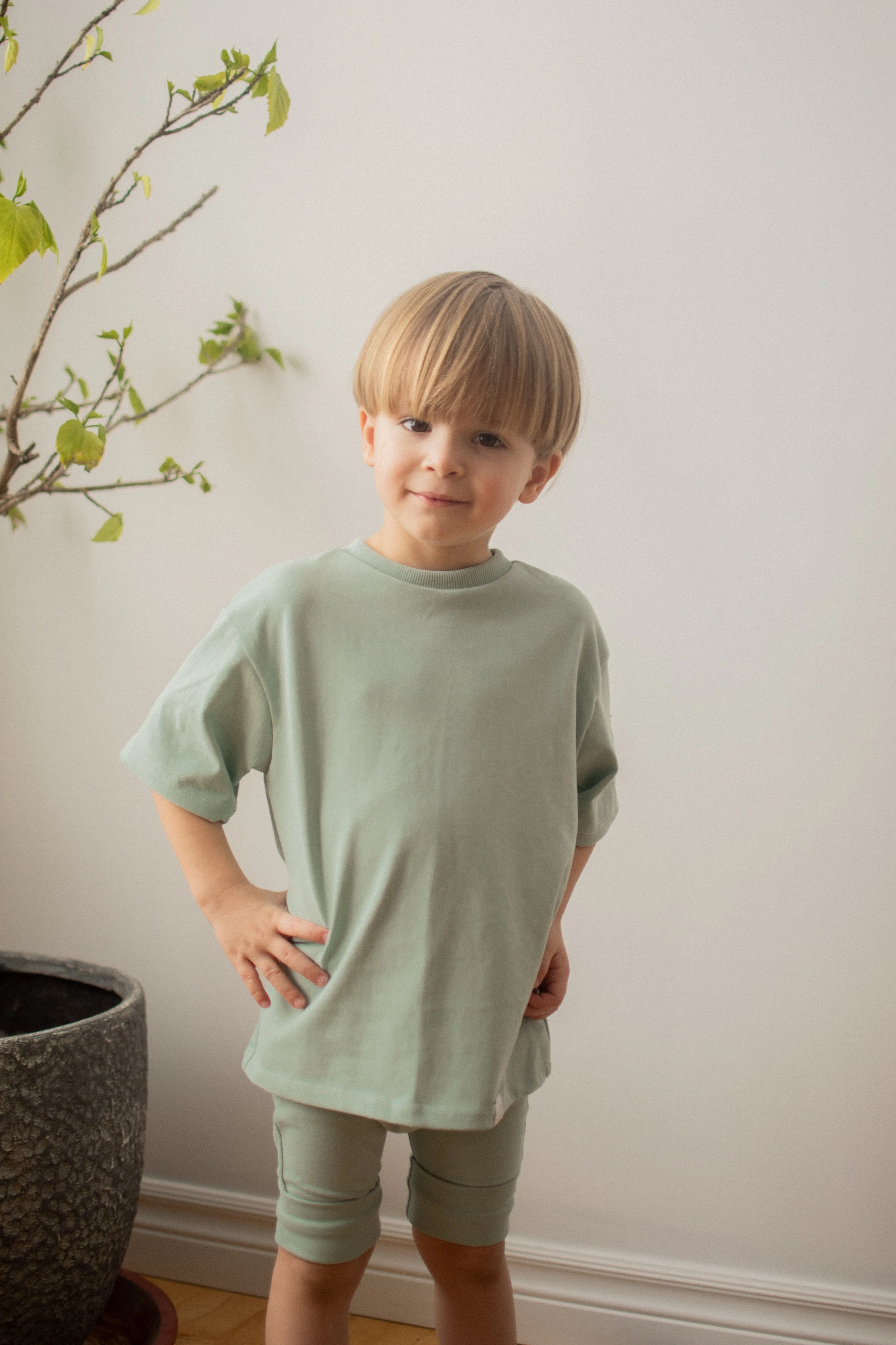 Oversized T-Shirt | Minted Sage