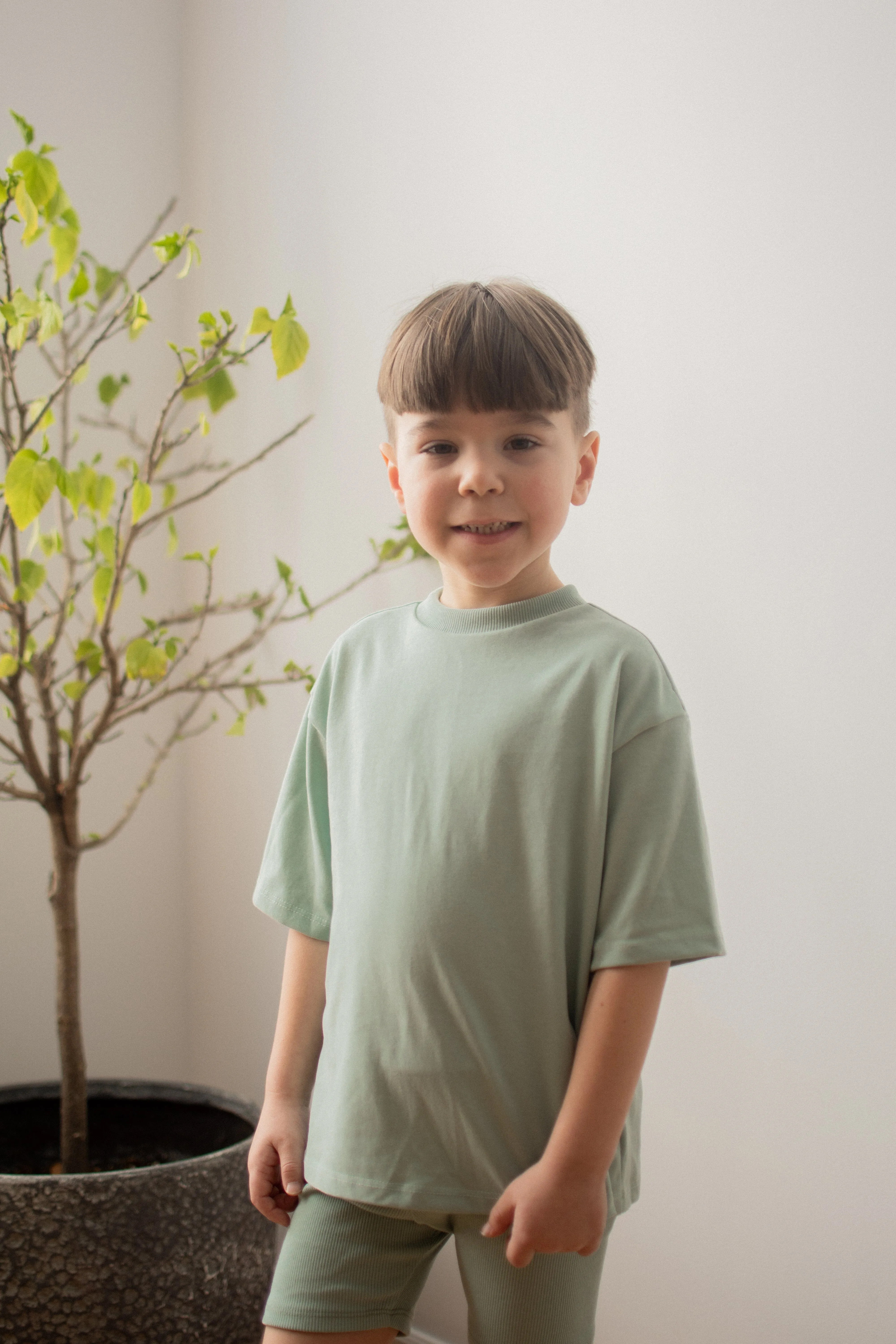 Oversized T-Shirt | Minted Sage