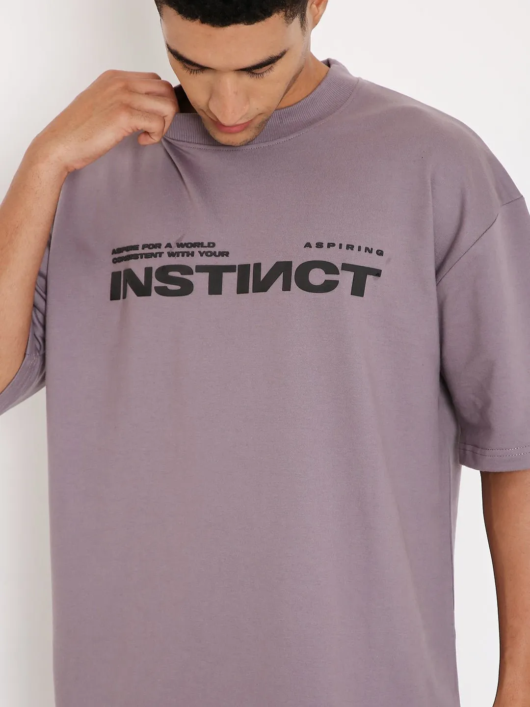Oversized T-shirt - Seeker Purple