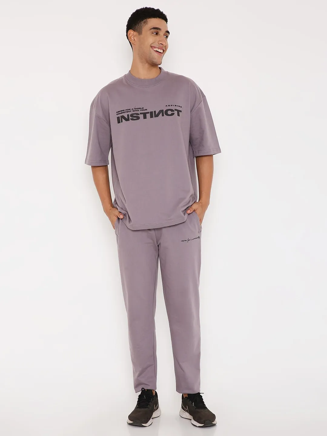 Oversized T-shirt - Seeker Purple