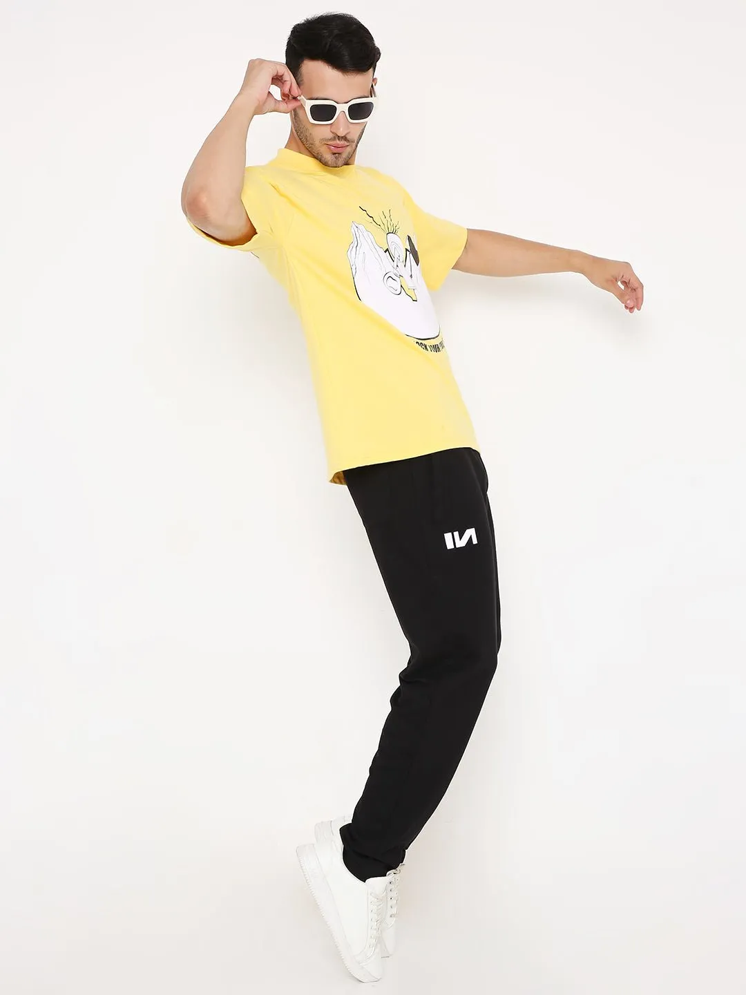 Oversized T-shirt - Yellow Mountain