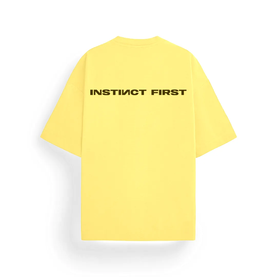 Oversized T-shirt - Yellow Mountain