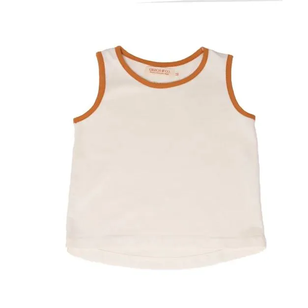 Oversized Tank Top aus Bio-Baumwolle GOTS
