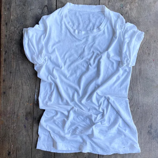Oversized Vintage White T