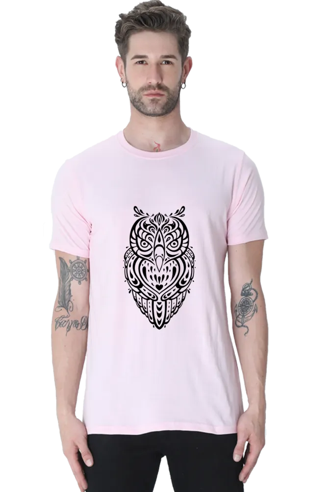 Owl Round Neck Classic T-Shirt