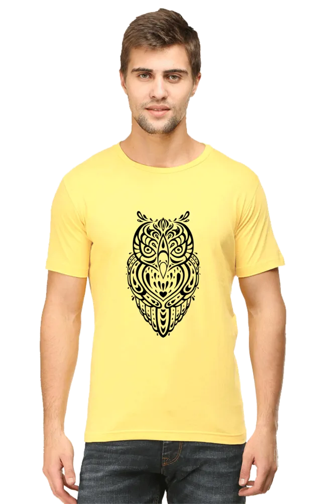 Owl Round Neck Classic T-Shirt