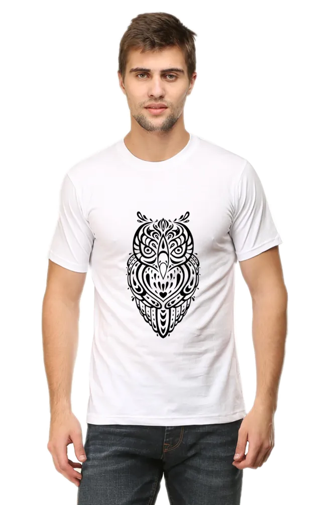 Owl Round Neck Classic T-Shirt