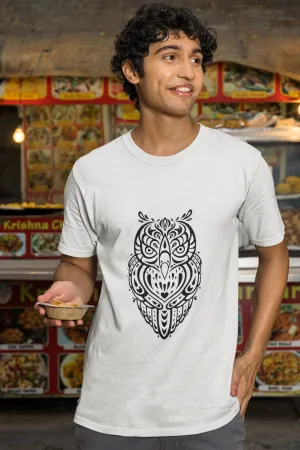 Owl Round Neck Classic T-Shirt