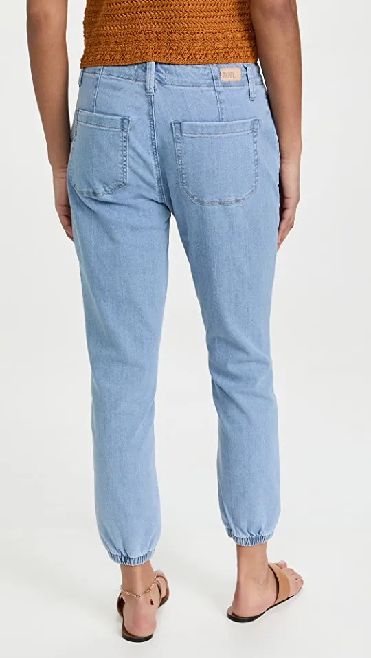 Paige - Pleated Mayslie Double Button Jogger