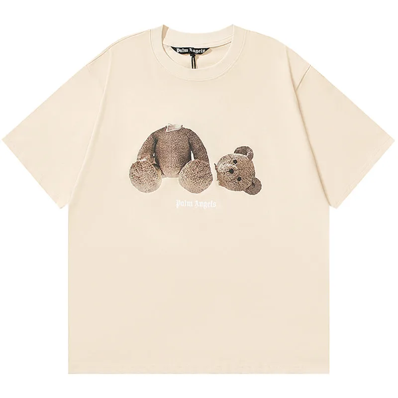 PALM ANGELS Decapitated bear T-Shirts