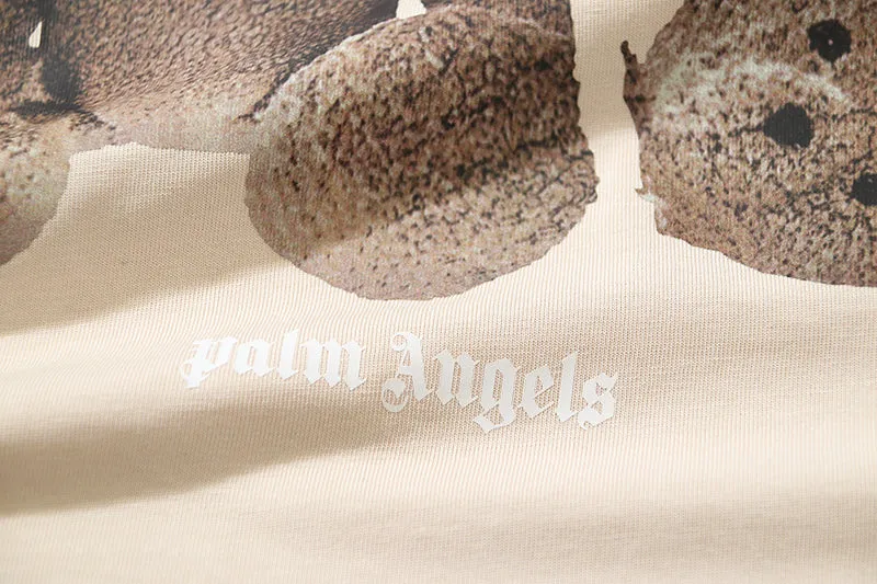 PALM ANGELS Decapitated bear T-Shirts