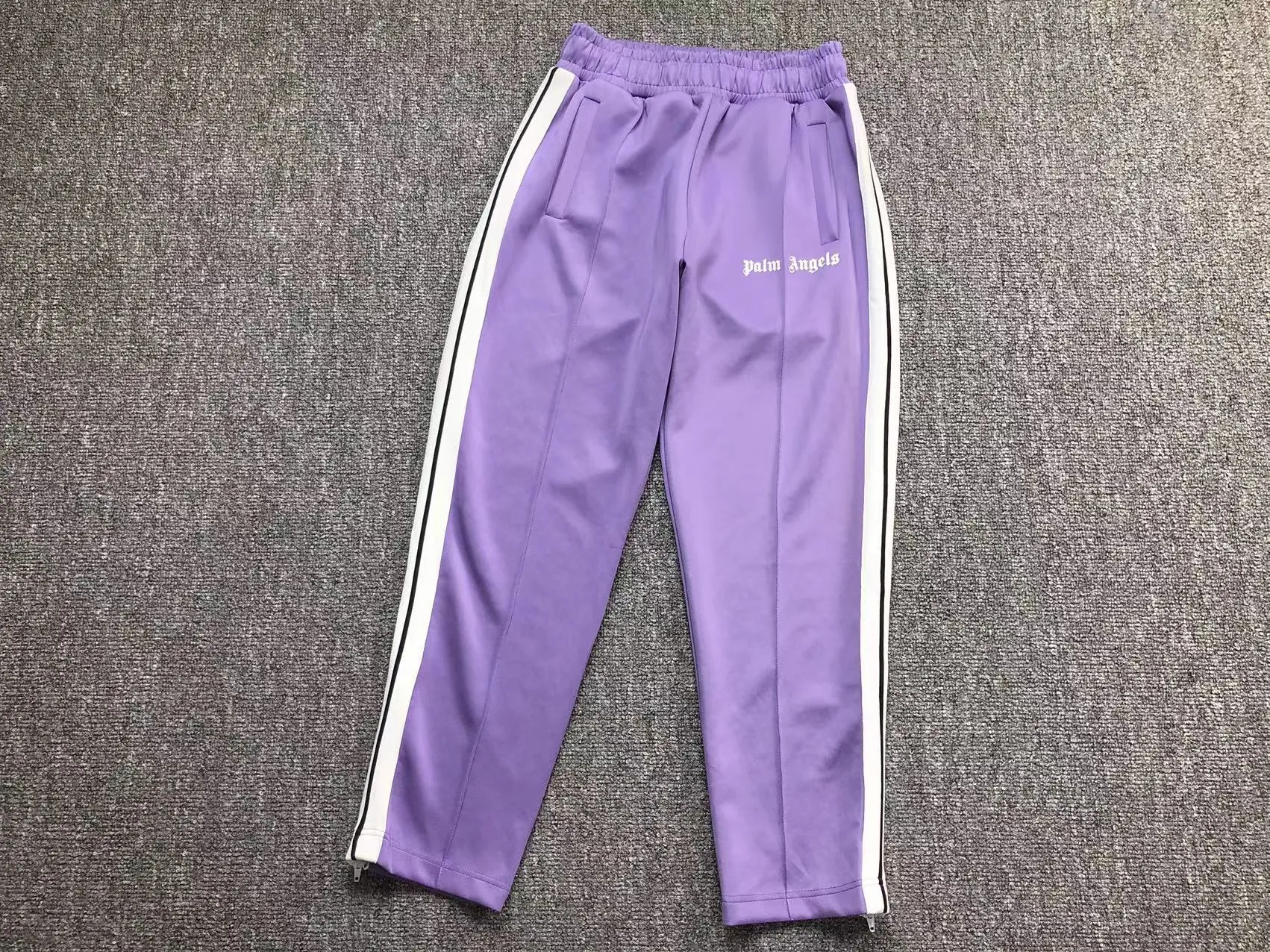 Pantalon Palm Angels Classic Track Lila